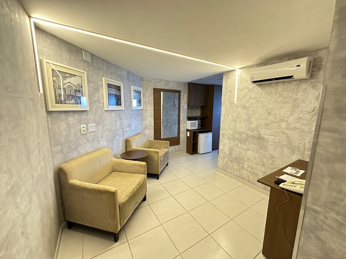 Imóvel de sucesso: Fantastic flat on the seafront of Boa Viagem em Recife