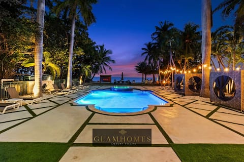 BeachFront Paradise/By The Glam Homes