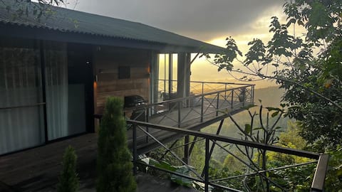 Waterfall Lodge Wood-Fire place, Sauna & Ice-Bath