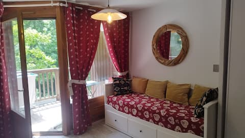 Airbnb performant: Quiet and Family Studio Les Orres 1650 à Les Orres