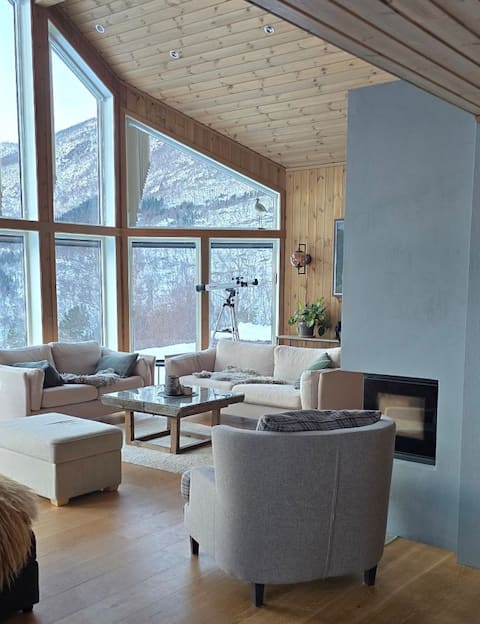 Cabin overlooking the fjord