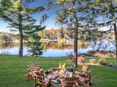 Berkshires Lakefront Boho Modern Retreat