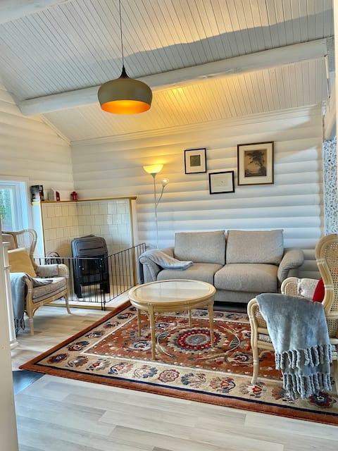 Cozy Cottage with a hot tub 15 min from Oslo city