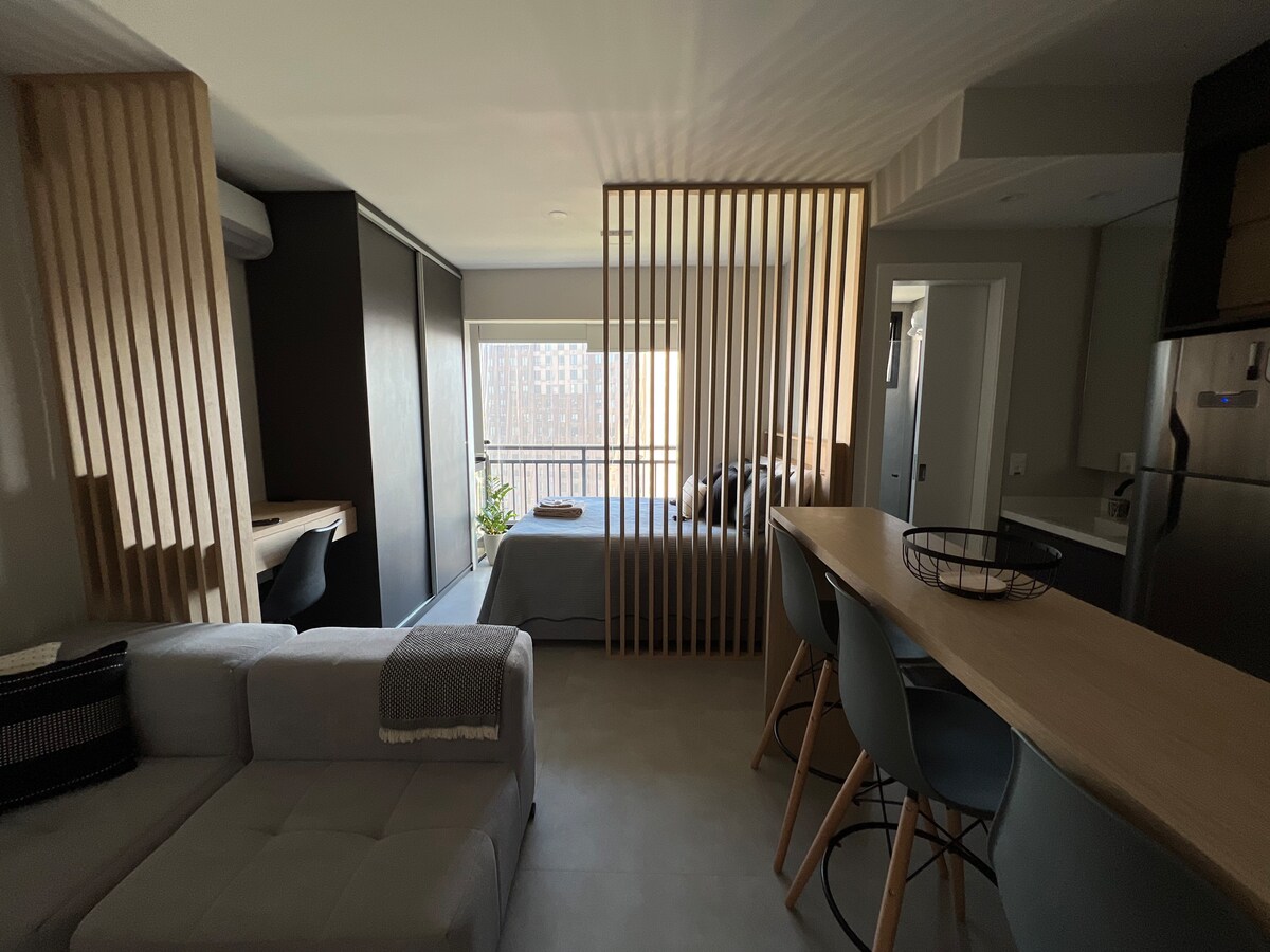 Top Airbnb: Studio Novo e Aconchegante Cidade Jardim em Morumbi