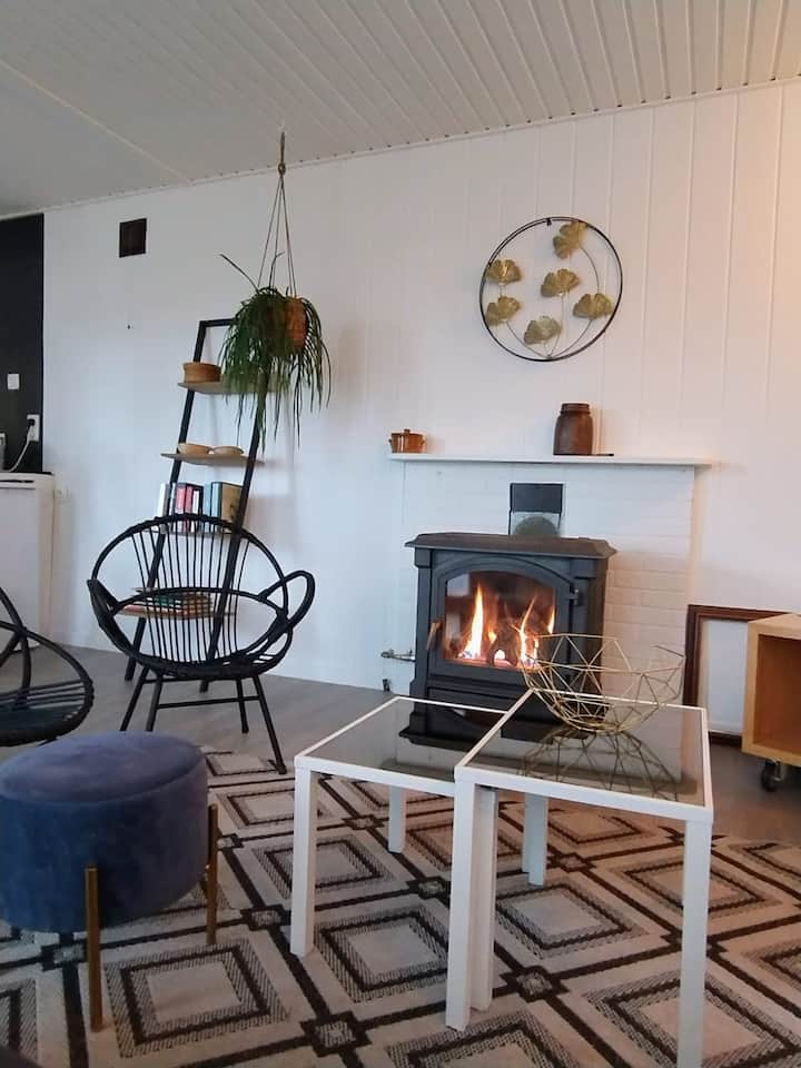 Sfeervolle Bungalow "Huisje 212" Op Camping Gt. - Mol