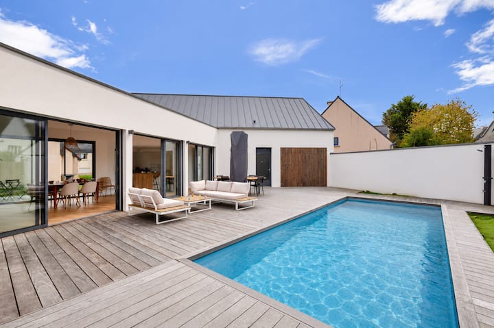 800m De La Plage, Maison Neuve Pour 10, Piscine - Pléneuf-Val-André