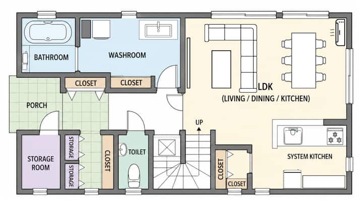 Mist【stylish Home For Up To 10 Persons】 - Sapporo