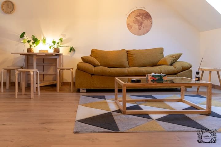 Cozy apartment, completely new and fully equipped.
