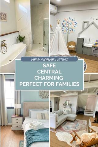 Central • Smart TVs • Playroom • 2 Kings & 2 Bunks