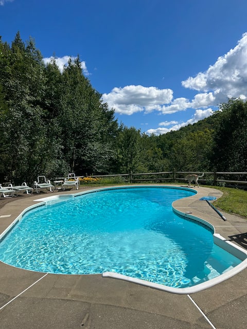 Peaks, pool & pure mountain air — book for summer