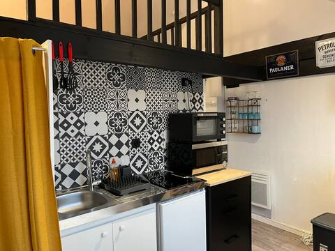 Airbnb performant: Studio 200 m from the beachfront à Saint Nazaire