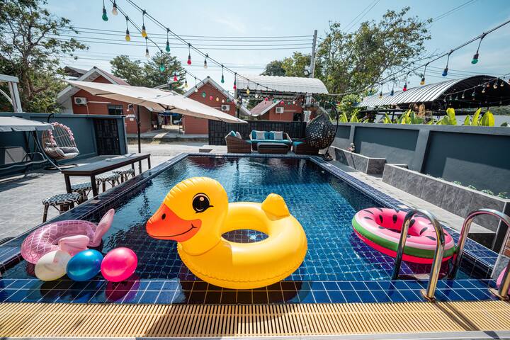 3Bedroom | 5 Mins from beach Pool Villa in Pattaya