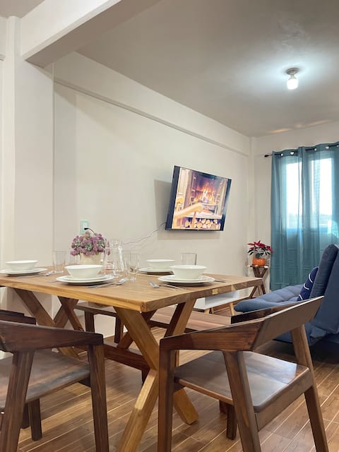 An apartment in the center