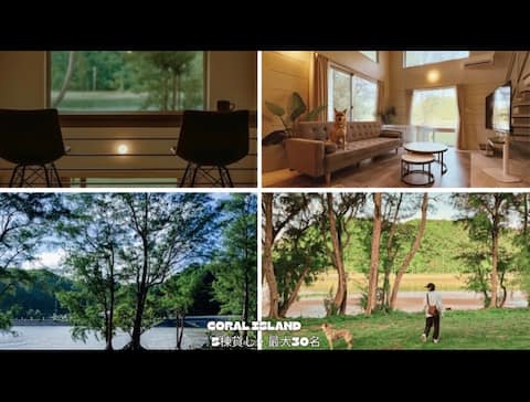 [5 buildings for rent, all buildings, maximum 30 people, ocean view, jacuzzi, 5 seconds walk to the 