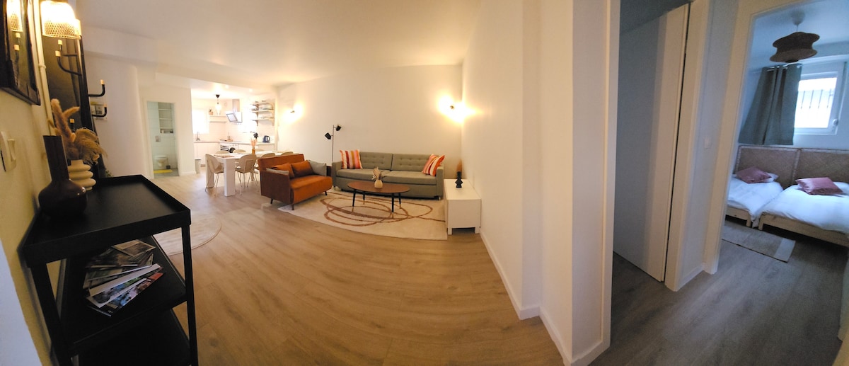 Top Airbnb: Nice Spacious Apartment 10 min/Cathedral a Strasbourg
