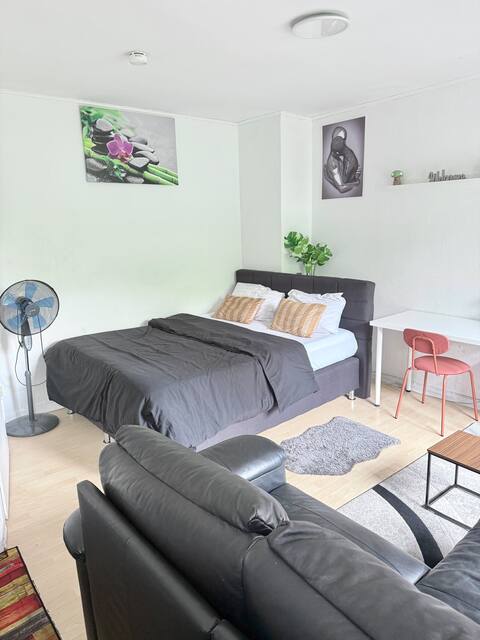 Erfolgreiche Airbnb-Immobilie: Cozy Space by the Train Station in Südviertel