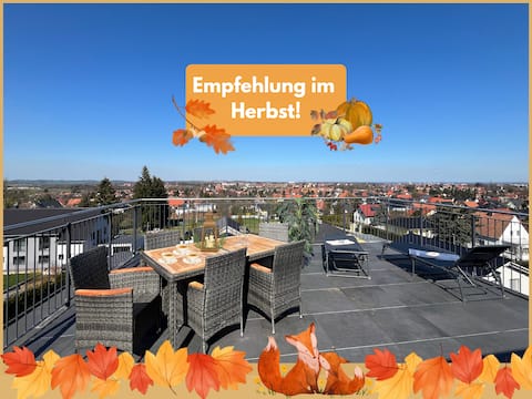 Fewo Görlitzglück - with rooftop terrace & elevator