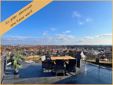 Top Airbnb: Görlitzglück apartment - with rooftop terrace & elevator in Görlitz