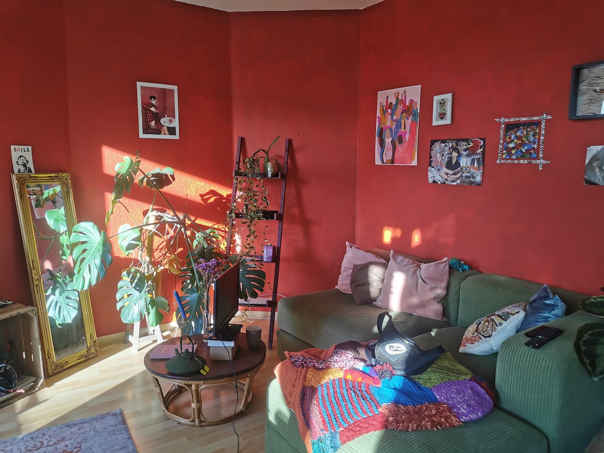 Leistungsstarkes Airbnb: Cozy apartment close to nature in Kleinzschocher