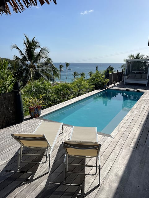 1-bedroom Villa Private Pool Sea View Beach Access 50 m
