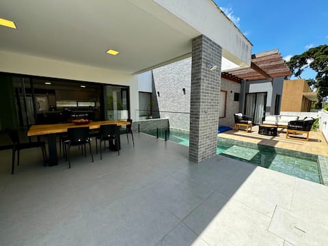 House in the Águas Da Serra condominium in Bananeiras.