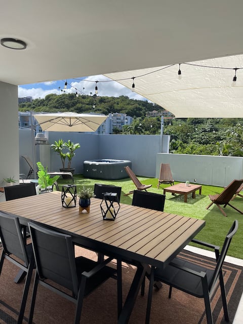 Trinitaria Penthouse. Rooftop Rio Grande PR