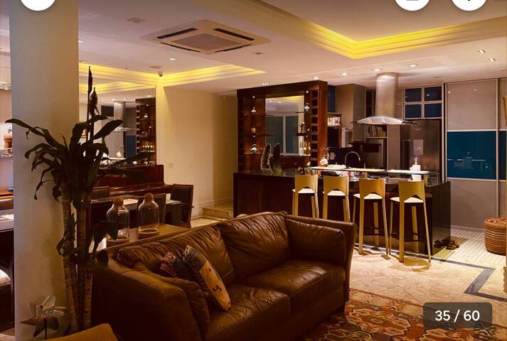 Apt.Inteiro frente Mar 3 Qt e banheiro privativo gallery image 2