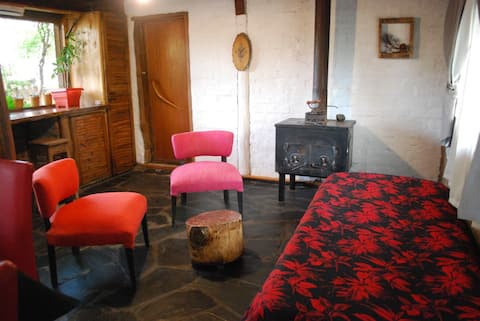 Popular Airbnb listing: Cabin steps away from the river in Departamento Confluencia