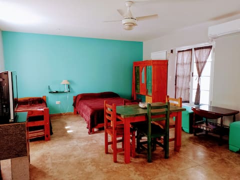 Top Airbnb: an environment for 4 people. in Partido De Mar Chiquita