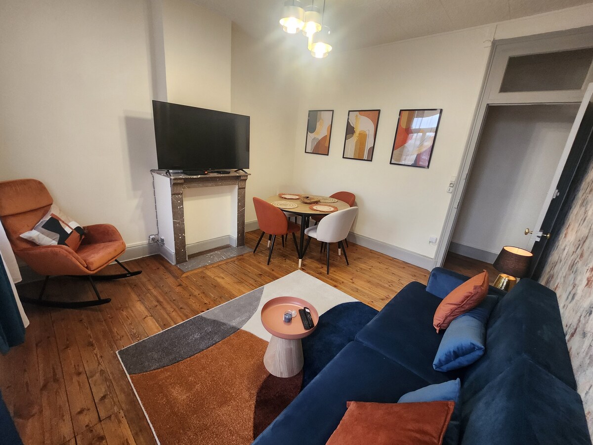 Successful Airbnb property: L'Échappée Cambrésienne a stone's throw from the train station in Cambrai