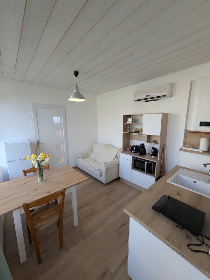 Appart Indépendant Cuisine, Chambre, Salle D'eau. - L'Isle-d'Abeau