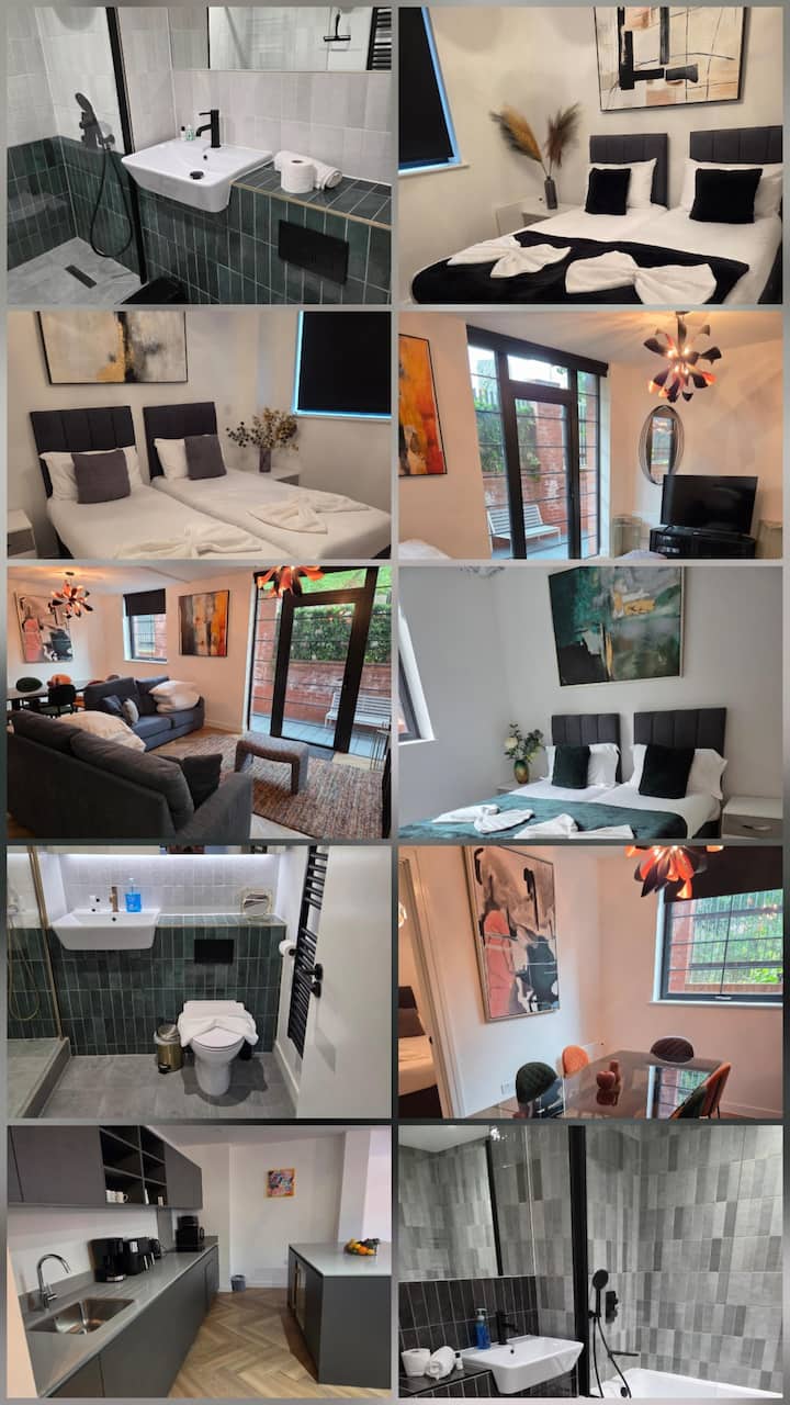 Luxurious 3-bedroom Apartment | Big Groups Welcome - 伯明翰