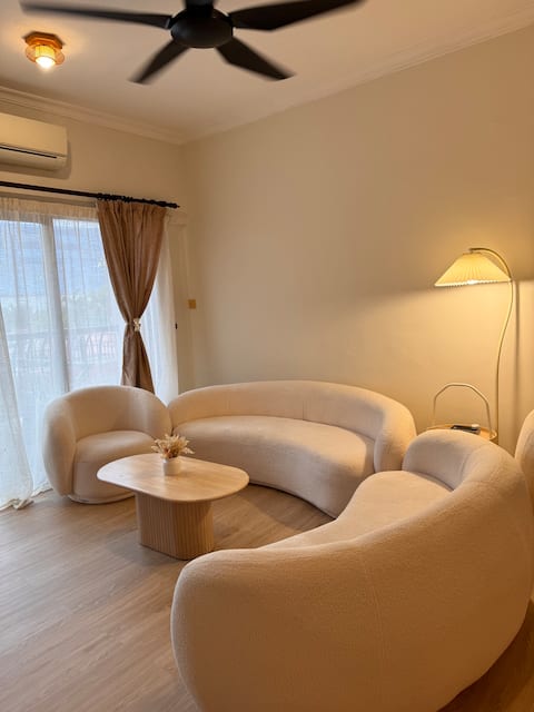 Muji-Inspired Home 6Pax 3Bedrooms in Kota Kinabalu