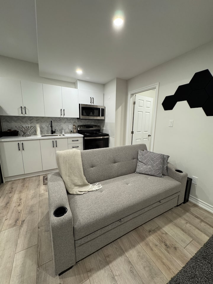 Lovely New High Ceiling Lower Level 1 Bedroom Apt - Ontario