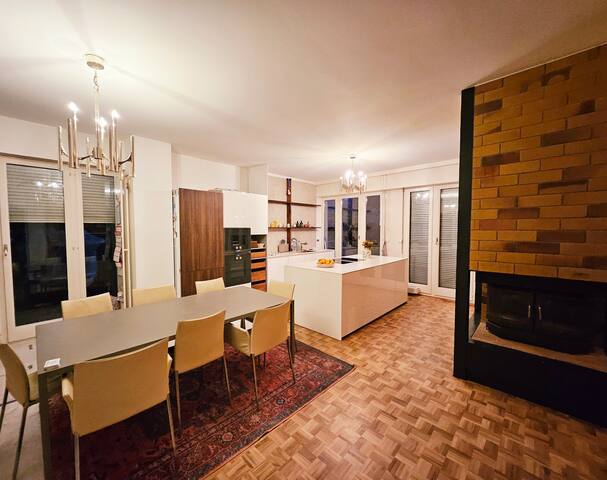 Villa Luxe Genève Chêne Bourg gallery image 2