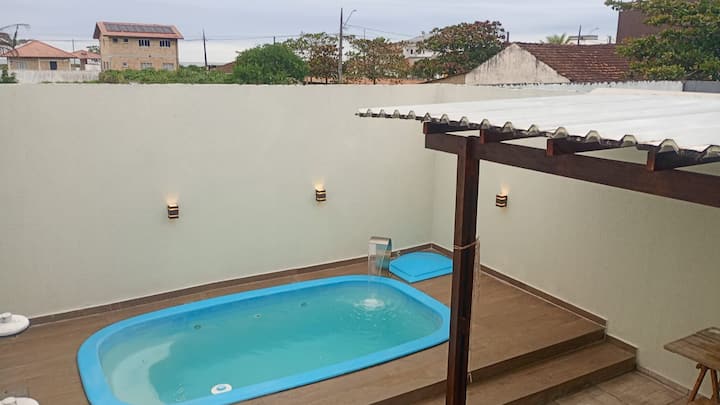Casa Em Coroados Com Piscina - Guaratuba