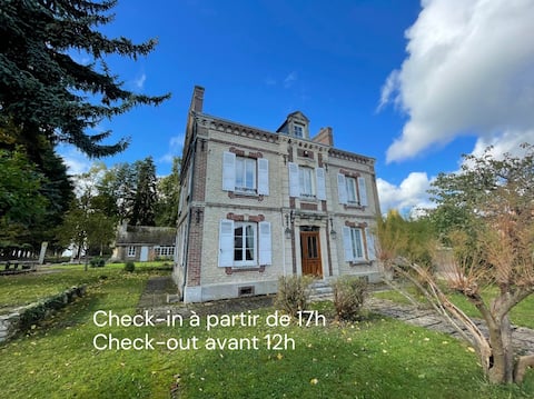 Family friendly home, 1hr Paris/Rouen, nr Giverny