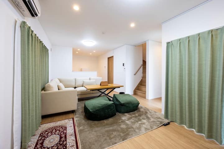 Entire Home/sleeps 8/baby Gear/tenjin: Bus 10 Min - 福岡市