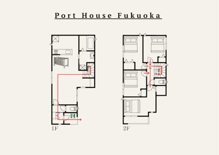 Port House Fukuoka - Fukuoka