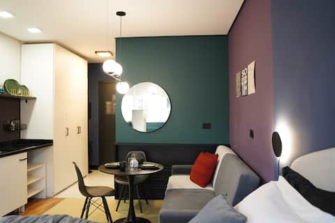 Popular Airbnb listing: Studio OffCake • Park in the building in Curitiba