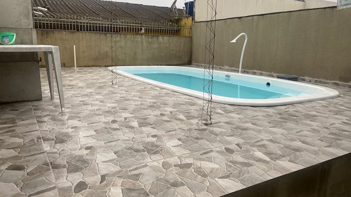 Casa Piscina Guaratuba Coroados 400 Metros Praia - Guaratuba