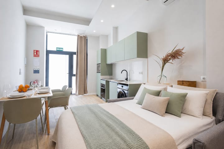 Arts Suite | 4p | Ac & Wifi | 12 Min City Of Arts - Valencia