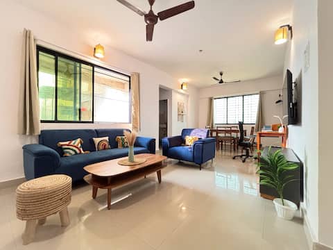 Boho Nest near Tata Hospital & ISKON Temple