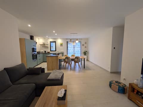 New one-story house