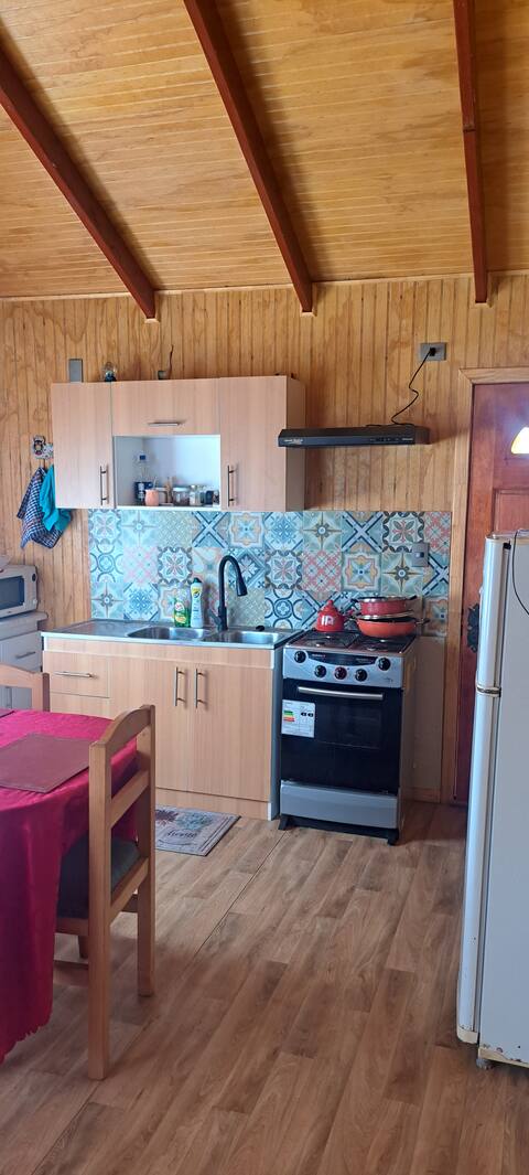 Top performing Airbnb: green field in Chonchi