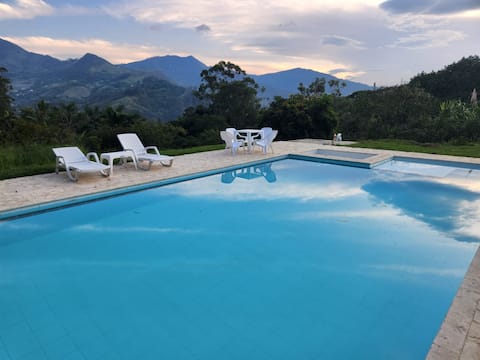 luxurious country villa