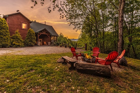 Popular Airbnb listing: Smoky Mtn Cabin w Hot Tub, Adventure Minutes Away in Whittier
