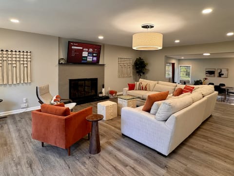 Top Airbnb: Buckhead Retreat Sleeps 10: For Families & Groups in North Buckhead