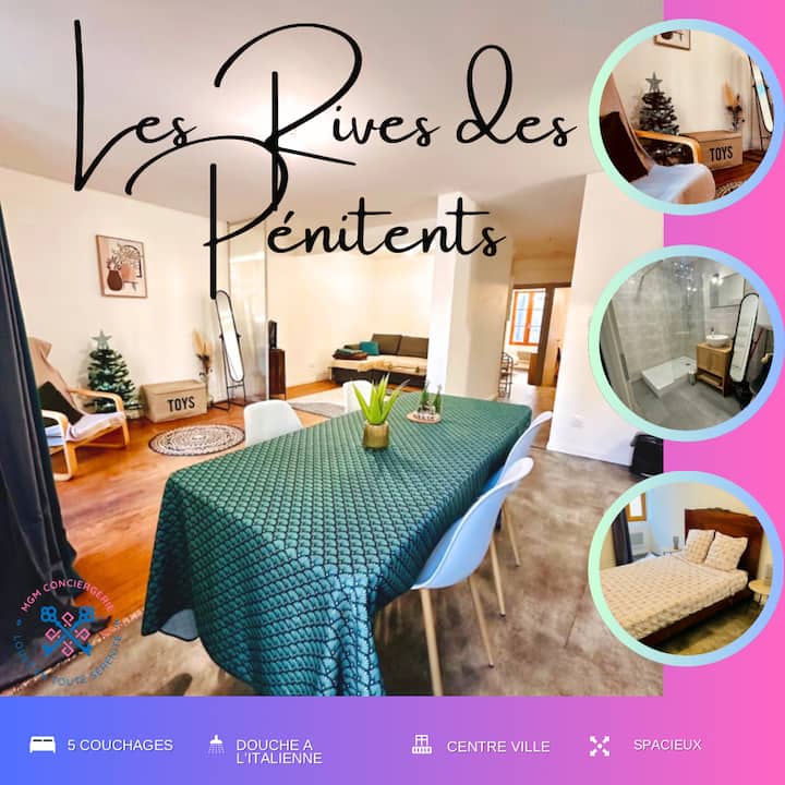 Les Rives Des Pénitents ~ Proche Rhône ~ 5 Pers. - Saint-Vallier