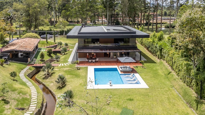 Elite Estate 5 Mins To Mde Airport | Pool & Spa - Rionegro